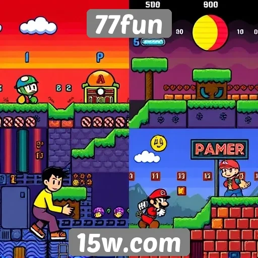 Comparativo entre jogos clássicos e modernos no 77fun